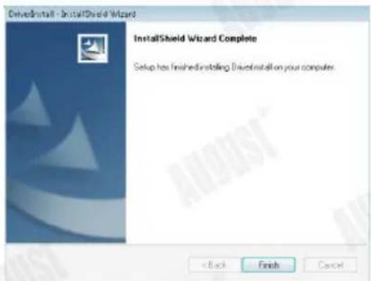 August DVB-T208 - Installation pour Windows OS - 10