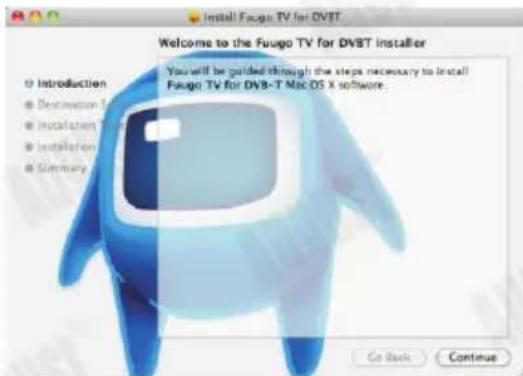 August DVB-T208 - Installation pour Max OS X - 5