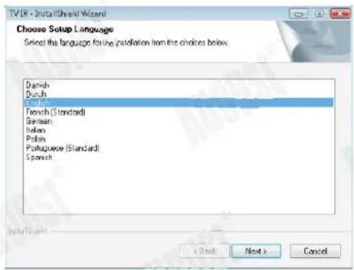 August DVB-T205 - Installation du logiciel - 9