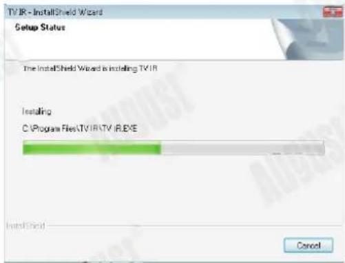 August DVB-T205 - Installation du logiciel - 12