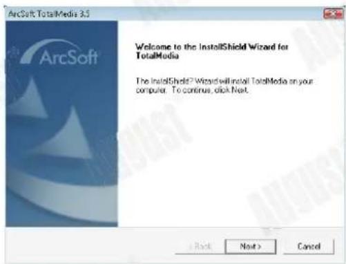 August DVB-T205 - Installation du logiciel - 3