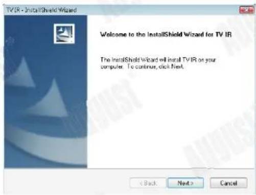 August DVB-T205 - Installation du logiciel - 10