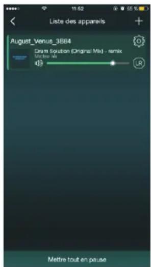 August Venus - Options des Enceintes (Connexion Wi-Fi Uniquement) - 1