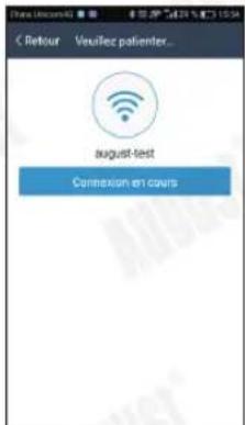 August WS300 - Connexion Wi-Fi - 8