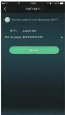August WS300 - Connexion Wi-Fi - 3