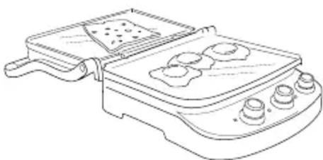 DELONGHI CGH910 - Mode barbecue avec plaque lisse (selon modèle) - 1