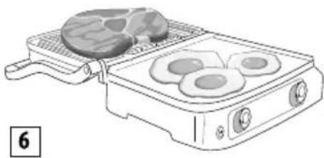DELONGHI MultiGrill 1100 CGH1112D - Grill ouvert - 3