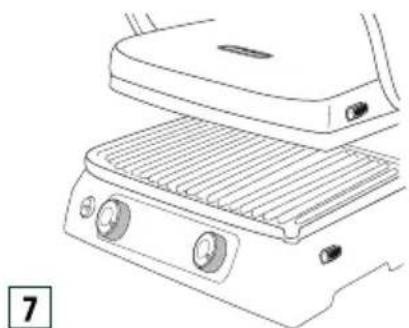 DELONGHI MultiGrill 1100 CGH1112D - Fonction « Four grill » - 1