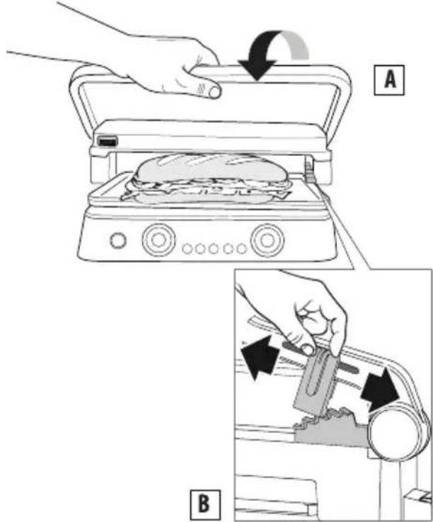 DELONGHI MultiGrill 1100 CGH1112D - Fonction « Four grill » - 2