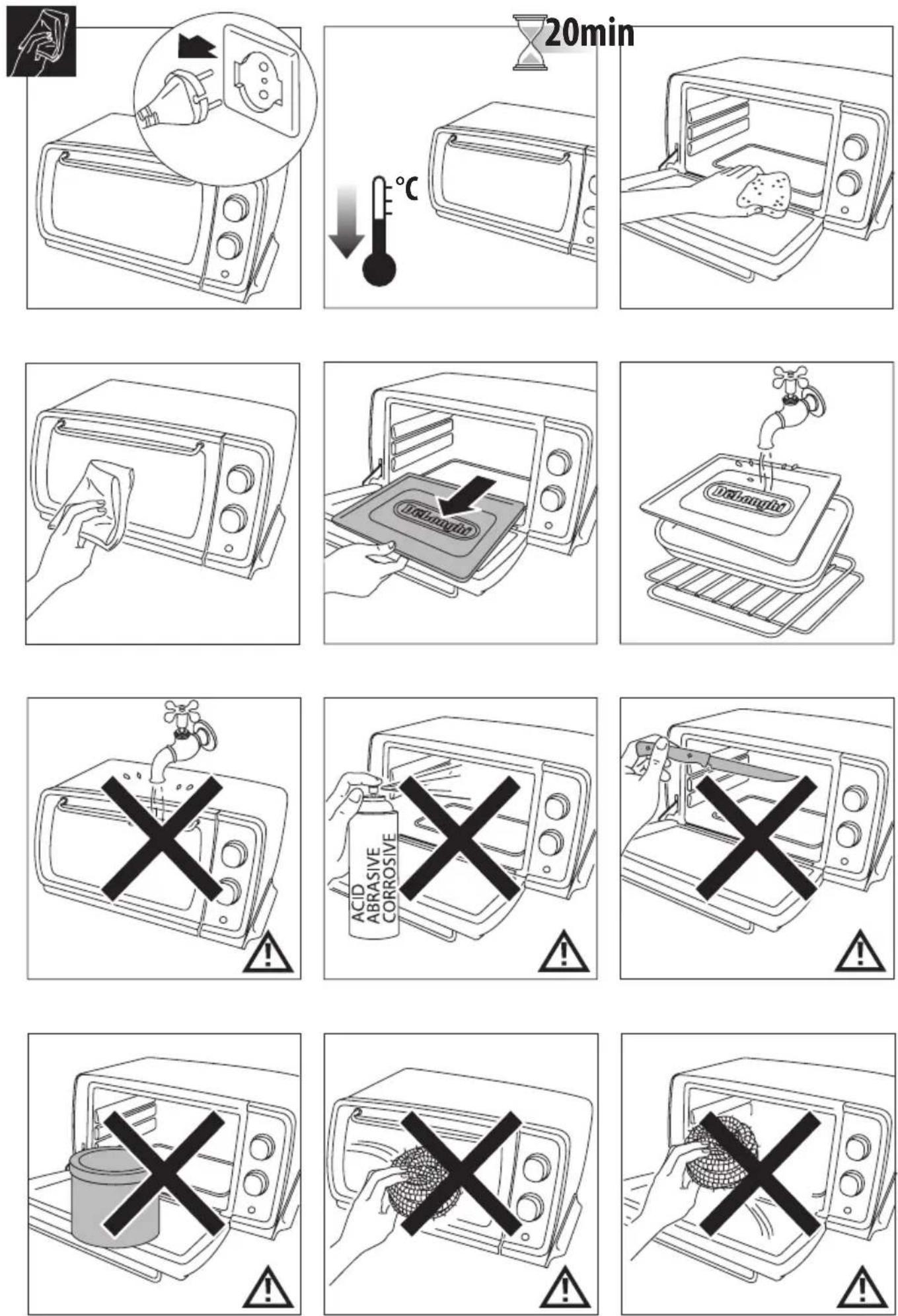 DELONGHI Distinta EOI406 - VEILIGHEIDSWAARSCHUWINGEN - 51