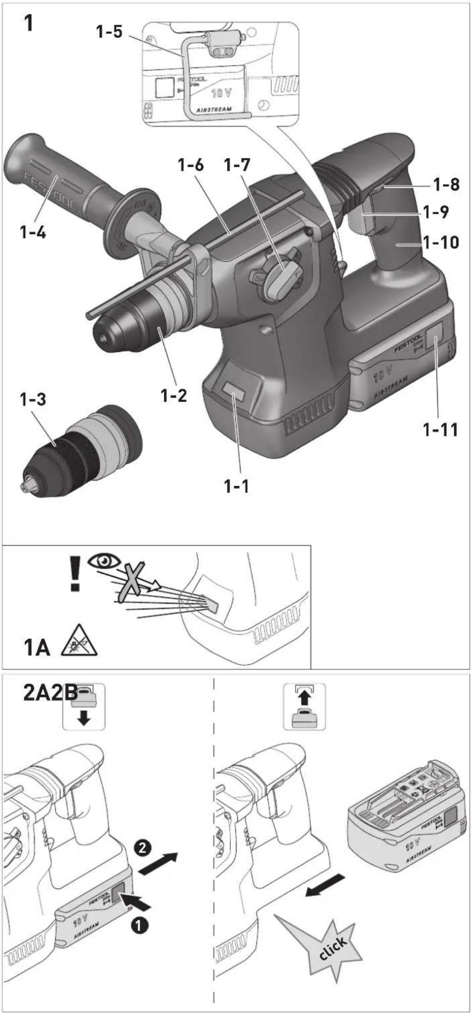 FESTOOL KHC 18 - 1