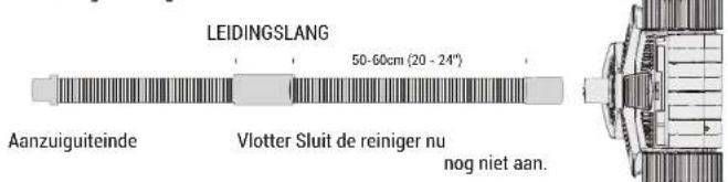 HAYWARD TracVac - De slangen aansluiten - 1