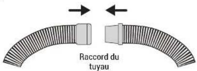 HAYWARD TracVac - Raccord des tuyaux - 2
