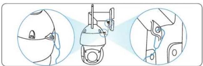 REOLINK RLC-823S1W - Installer la Caméra - 2