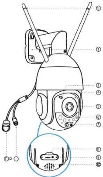 REOLINK RLC-823S1W - Camera Introduction Connection Diagram - 1