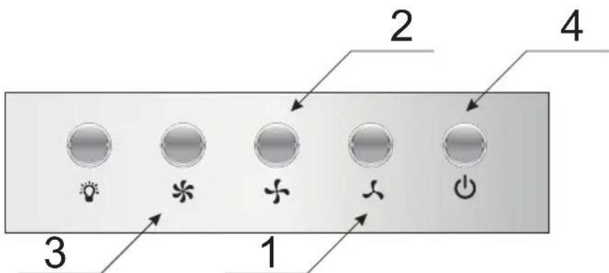 AMICA 60331 - Commande de la hotte - 1