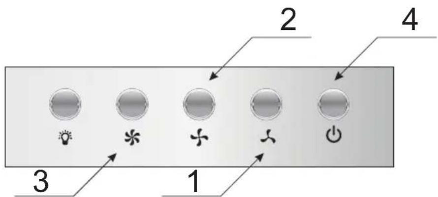 AMICA 60331 - Kitchen hood controls - 1