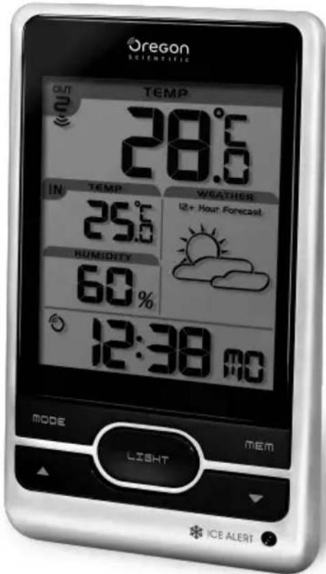 OREGON SCIENTIFIC BAR206X - Wireless Weather Station USER MANUAL - 1