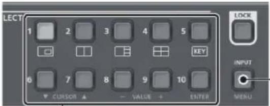 ROLAND VP-42H - Boutons d'intersection [1]-[4] - 2