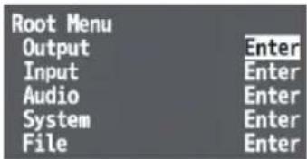 ROLAND VP-42H - Utilisation du menu - 2