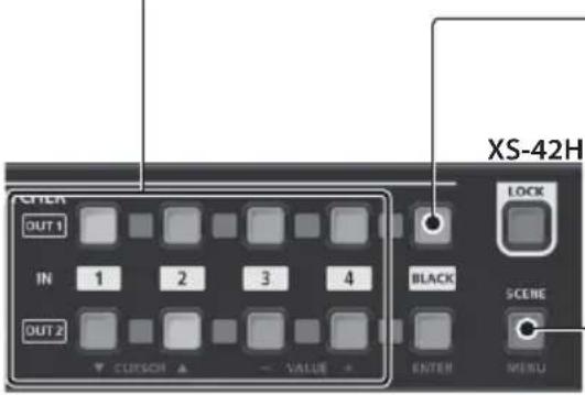 ROLAND VP-42H - Boutons d'intersection [1]-[4] - 1
