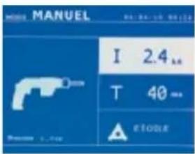 GYS Gyspot PTI Premium PRO 220V - USE OF THE GUN (OPTION) - 8