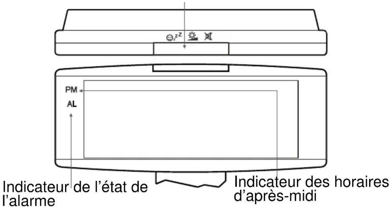 GEEMARC Wake’n’Shake JUMBO - Réveil grand écran avec vibreur - 1
