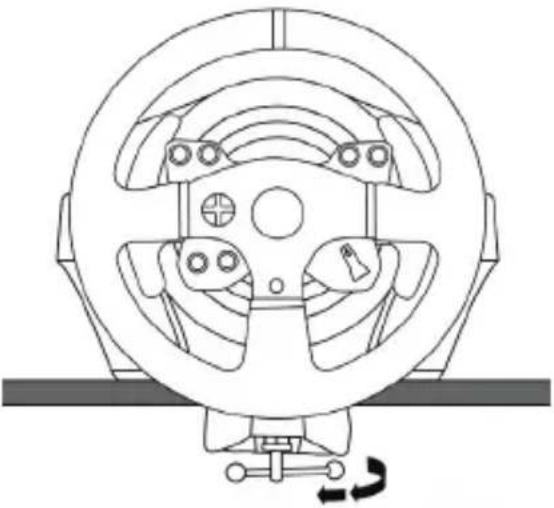THRUSTMASTER T300RS GT Edition - Fissare la base del volante ad un abitacolo - 2