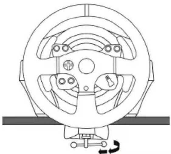THRUSTMASTER T300RS GT Edition - 将方向盘底座连接到驾驶舱 - 2