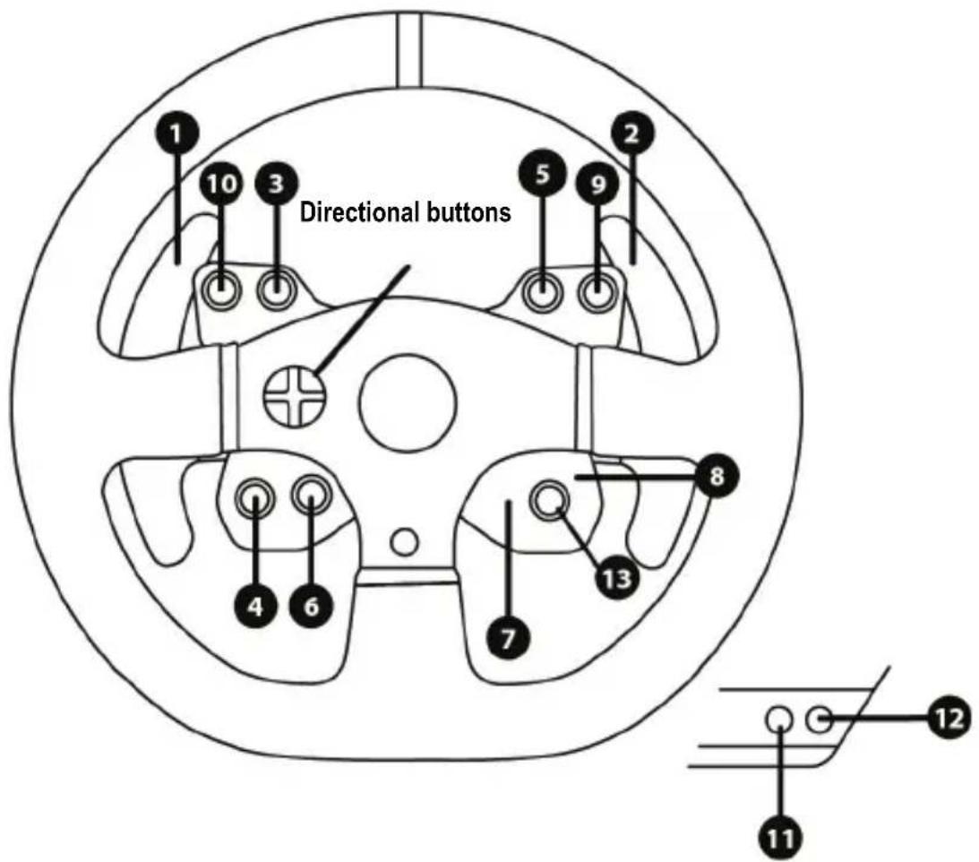 THRUSTMASTER T300RS GT Edition - MAPPING FOR PC - 1