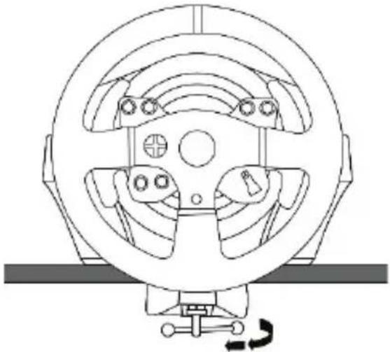 THRUSTMASTER T300RS GT Edition - Připevnění pedálové sady ke kokpitu - 2