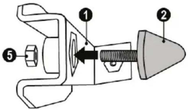 THRUSTMASTER T300RS GT Edition - Installer la butée conique (MOD « CONICAL RUBBER BRAKE ») - 1