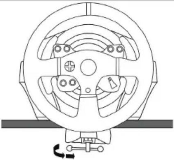 THRUSTMASTER T300RS GT Edition - Fixar a base do volante a um cockpit - 3