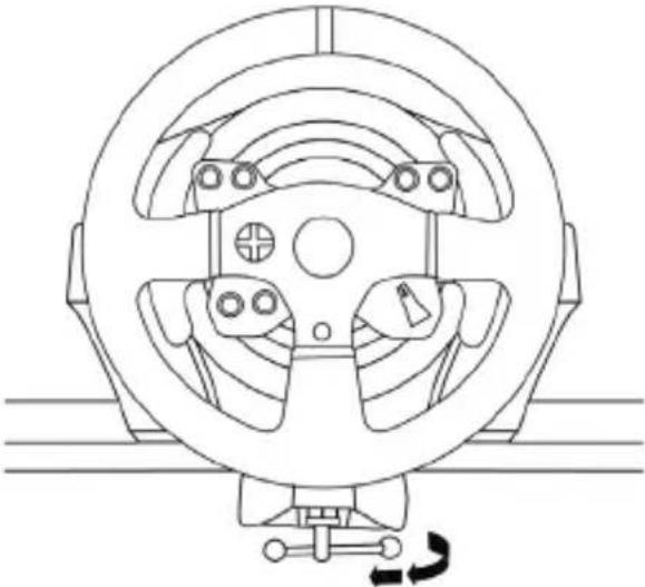 THRUSTMASTER T300RS GT Edition - A versenykormány alapjának rögzítése pilótafülkébe - 2