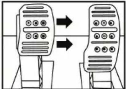 THRUSTMASTER T300RS GT Edition - Adjusting the SPACING of the three pedals - 3
