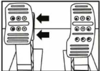 THRUSTMASTER T300RS GT Edition - Adjusting the SPACING of the three pedals - 1