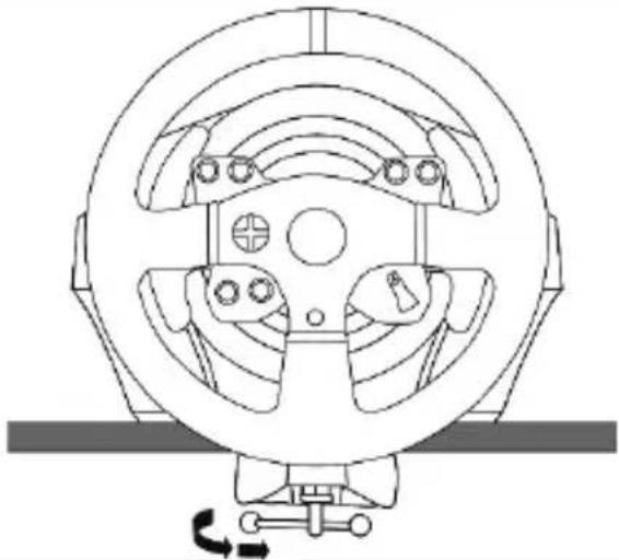 THRUSTMASTER T300RS GT Edition - Připevnění pedálové sady ke kokpitu - 3
