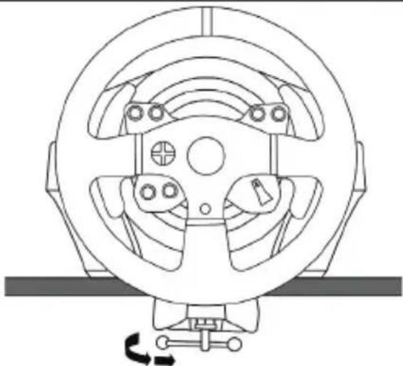 THRUSTMASTER T300RS GT Edition - 将方向盘底座连接到驾驶舱 - 3