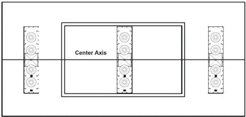 JBL SCL-5 - IN-WALL SPEAKER - CENTER CHANNEL PLACEMENT - 1