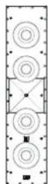JBL SCL-5 - COLOCACIÓN DEL ALTAVOZ DERECHO E IZQUIERDO PARA INTEGRAR EN LA PARED - 3