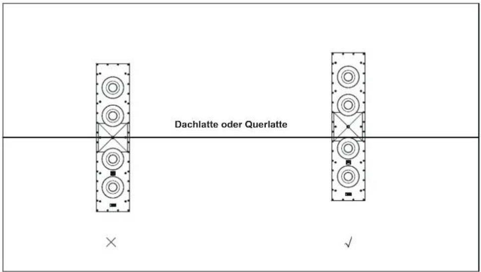 JBL SCL-5 - WANDEINBAU-LAUTSPRECHER – POSITIONIERUNG DES CENTER-KANALS - 2