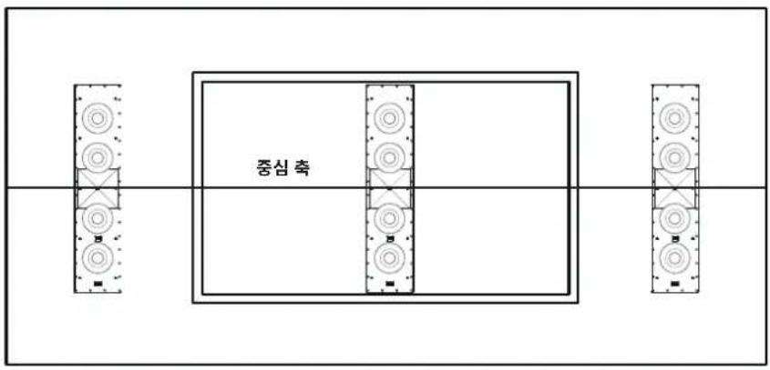 JBL SCL-5 - 벽 설치형 스피커 - 중앙 채널 배치 - 1