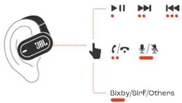 JBL Soundgear Sense - CONTROLS - 3