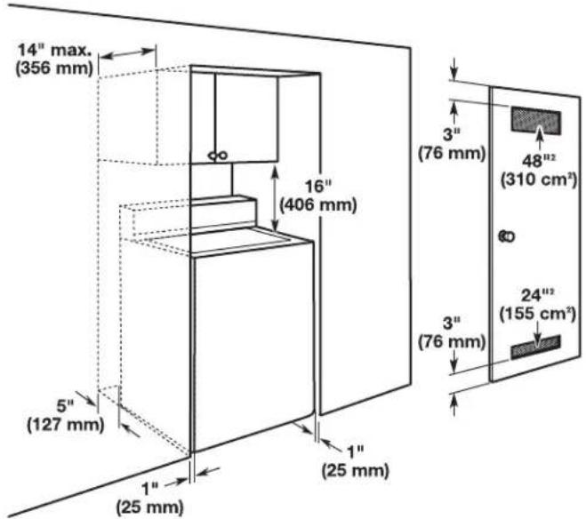 MAYTAG MAT20CSAWW - Recessed Area or Closet Installation - 1