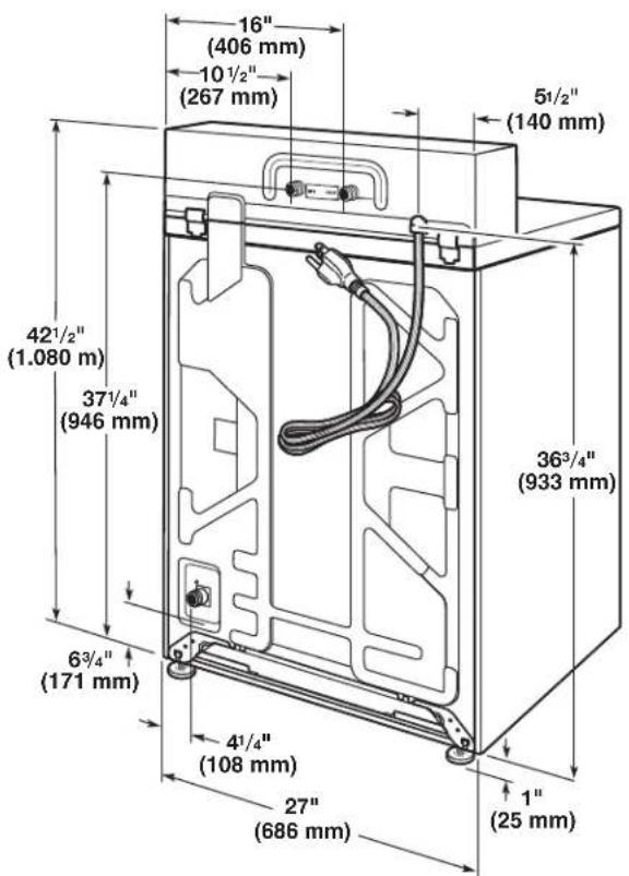 MAYTAG MAT20CSAWW - Parts Supplied: - 6