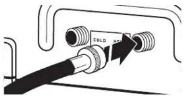 MAYTAG MAT20CSAWW - Connect Inlet Hoses to Washer - 1