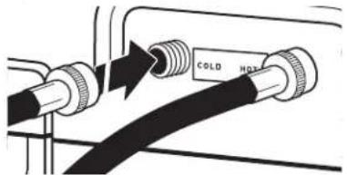 MAYTAG MAT20CSAWW - Connect Inlet Hoses to Washer - 2