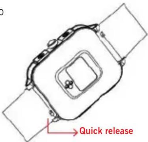DCU Smartwatch Junior/Teens - Substitua a pulseira - 1