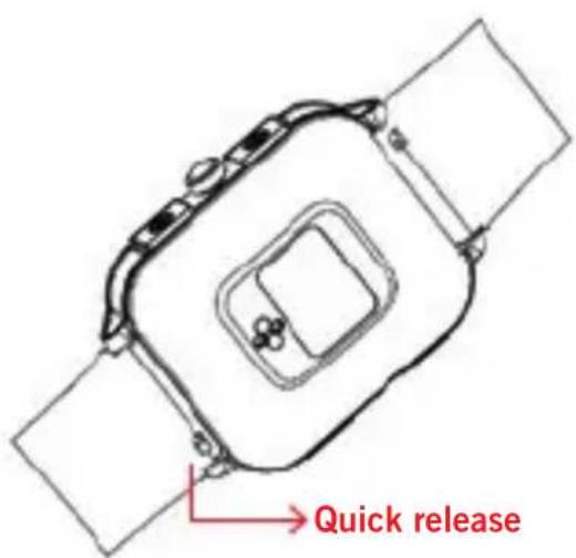 DCU Smartwatch Junior/Teens - Replace the strap - 1