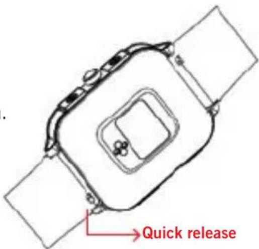 DCU Smartwatch Junior/Teens - Reemplazar la correa - 1